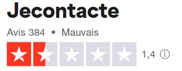 jecontacte avis trustpilot