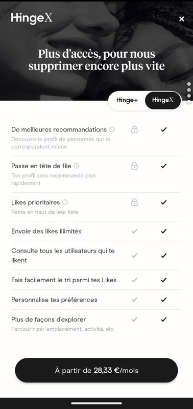 abonnement hinge